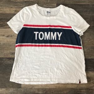 Tommy Hillfiger teeshirt women’s relaxed fit t-shirt